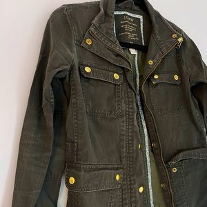 J. Crew relaxed boyfriend field jacket XXS